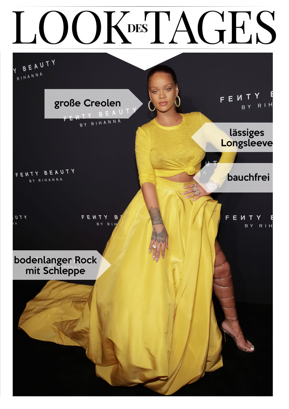 In New York zeigte sich Rihanna besonders goldig. (Bild: AP Photo)