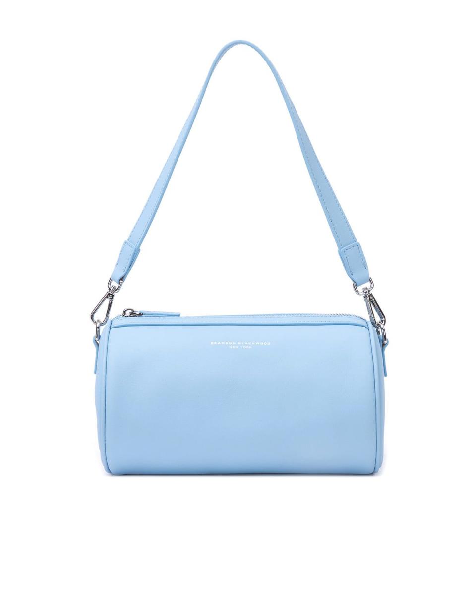 <p><a href="https://brandonblackwood.com/products/bianca-duffle-baby-blue-smooth-leather-silver-hardware" rel="nofollow noopener" target="_blank" data-ylk="slk:Shop Now;elm:context_link;itc:0;sec:content-canvas" class="link ">Shop Now</a></p><p>Bianca Duffle</p><p>$275.00</p><p>brandonblackwood.com</p>