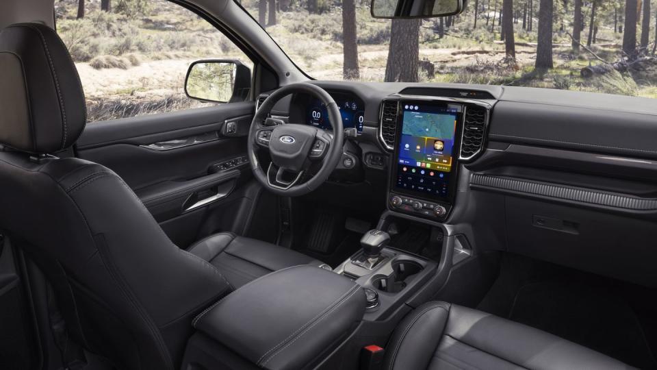 2024 ford ranger interior