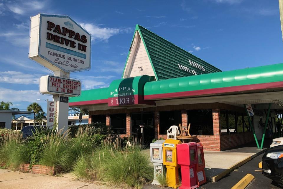 Pappas Drive In Restaurant 1103 N Dixie Frwy, New Smyrna Beach.