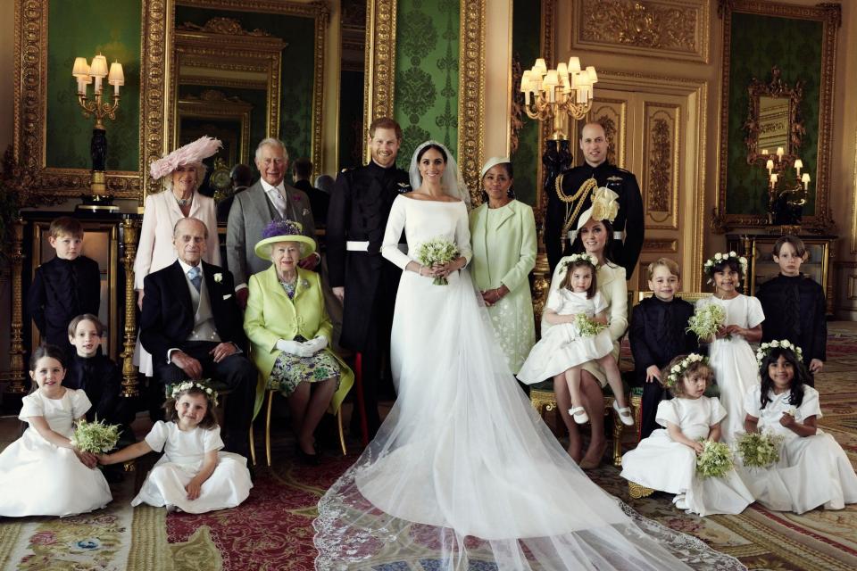 Official wedding photograph released by the Duke and Duchess of Sussex (Alexi Lubomirski)