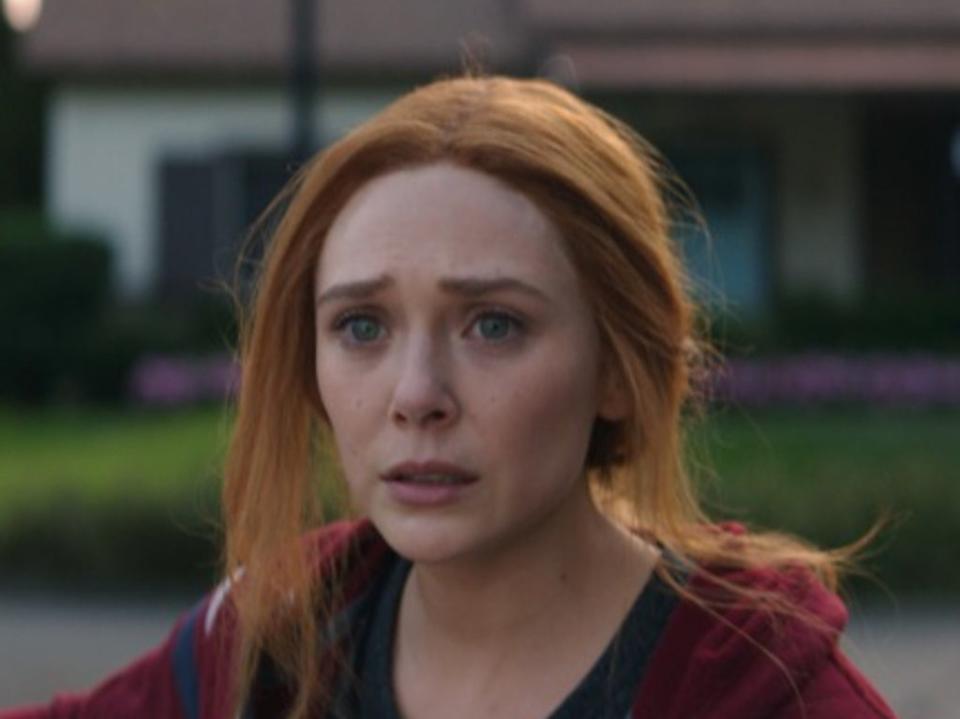 Elizabeth Olsen in ‘WandaVision' (Marvel Studios / Disney Plus)