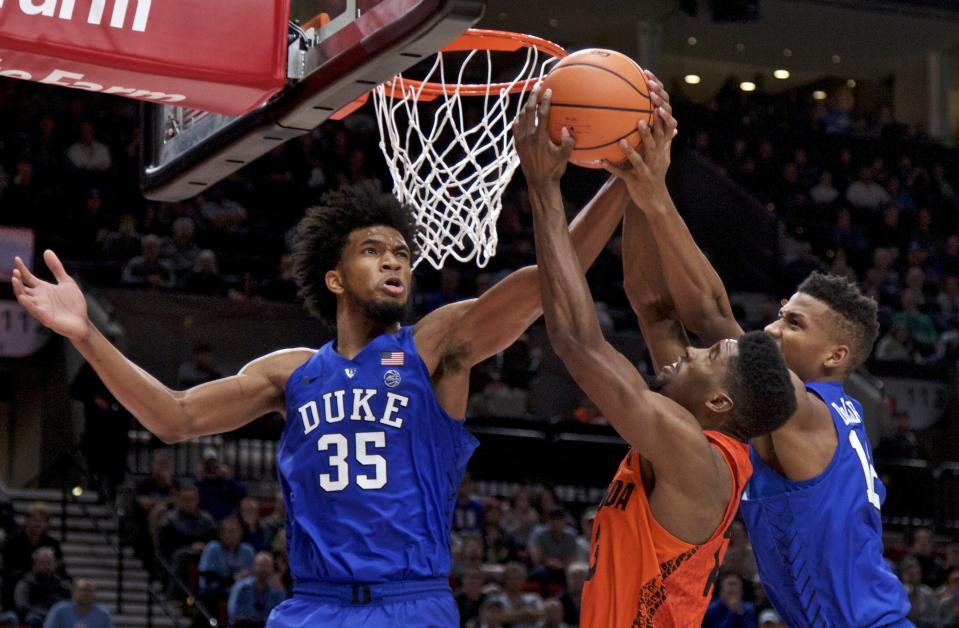 Duke and Florida met in a high-level clash of top 10 teams on Sunday in Portland. (AP)