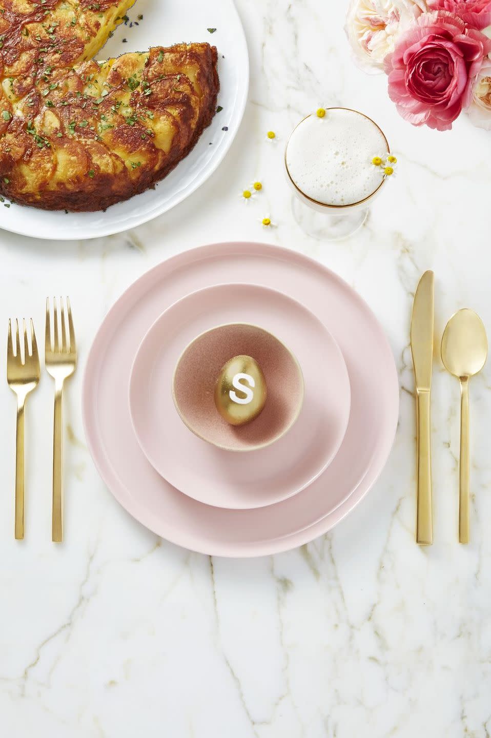 Monogram Egg Centerpiece