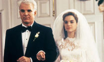 <p>FATHER OF THE BRIDE (1991). Steve Martin and Dianne Keaton star in this hilarious comedy, which is a remake of a 1950 movie of the same name. Poor Dad tries to make his 22-year-old daughter's wedding ceremony as inconvenient as possible in this classic.</p>