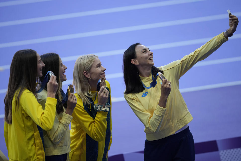 Ukraine's medalists at the Paris Olympics face a long trek home. For