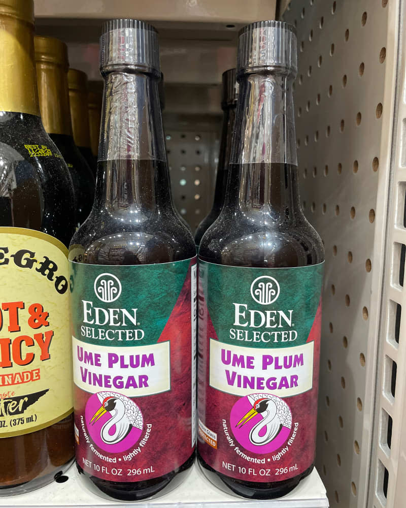 Eden Selected Ume Plum Vinegar.