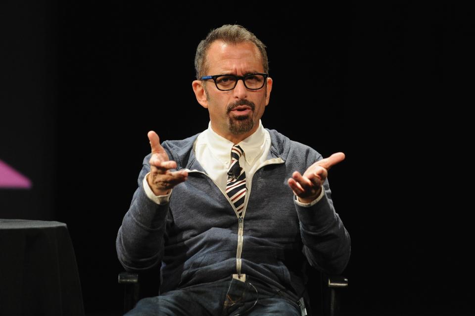 Andrew Jarecki speaks onstage at "The New Yorker Festival" at SVA Theater on October 2, 2015 in New York City.