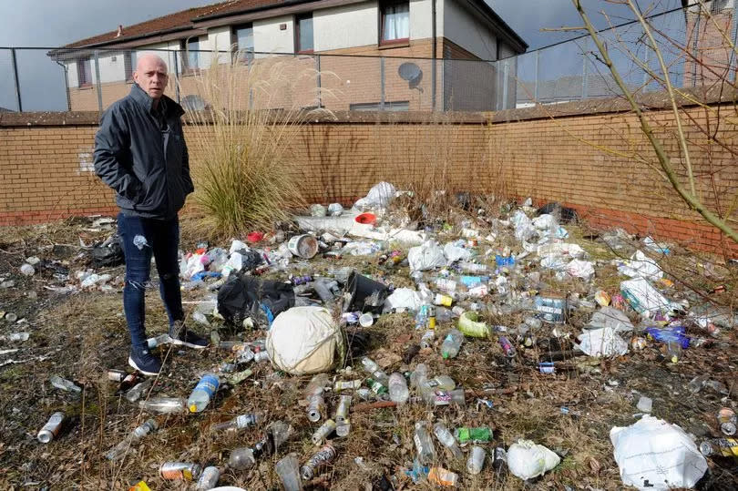 Chairman of Ferguslie Community Council Terry McTernan -Credit:Andrew Neil