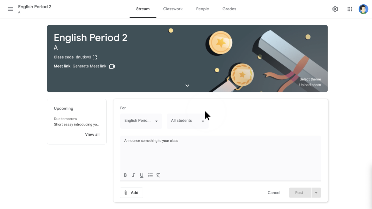 Google Workspace Updates: Google Classroom now supports grade