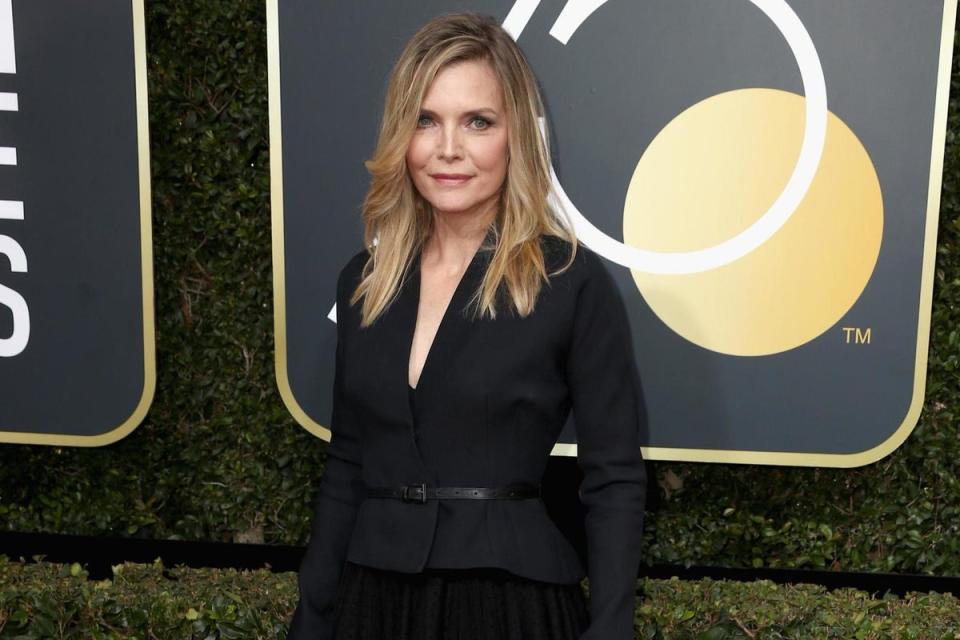 Michelle Pfeiffer announced she would have to skip the Critics’ Choice Awards after testing positive for Covid-19 (Frederick M Brown / Getty Images))