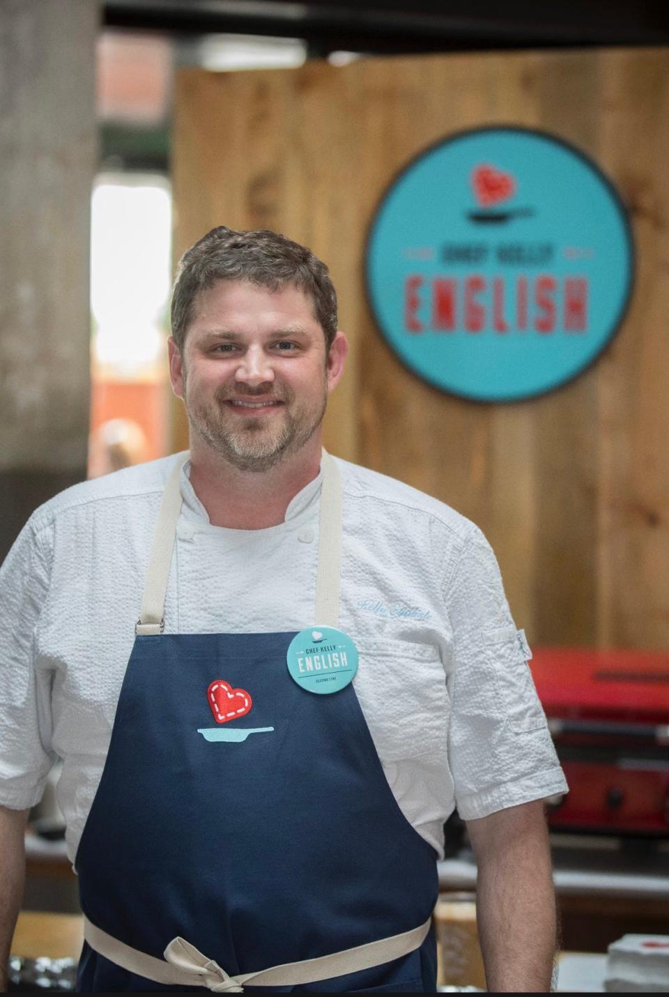 Chef Kelly English at Le Bon Appetit in 2018.