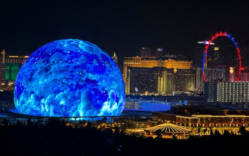 The Las Vegas Sphere opened in September with a performance by U2