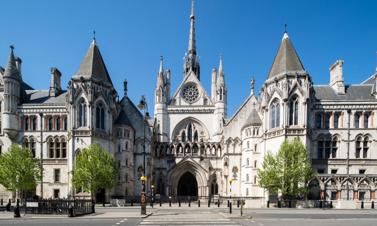 <span>The Royal Courts of Justice. The bill would allow judges to dismiss spurious claims before trial and protect defendants from exorbitant costs.</span><span>Photograph: Aaron Chown/PA</span>