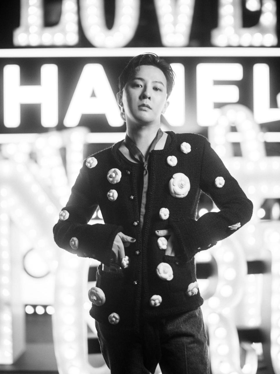 G-Dragon at Chanel Cruise 2023/24 collection. (PHOTO Chanel)