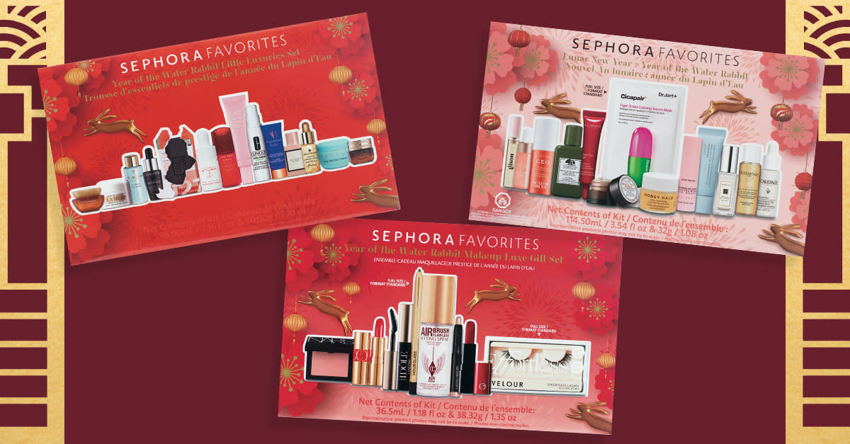 Limited-edition Lunar New Year product have arrived at Sephora Canada. Photo courtesy of Sephora.