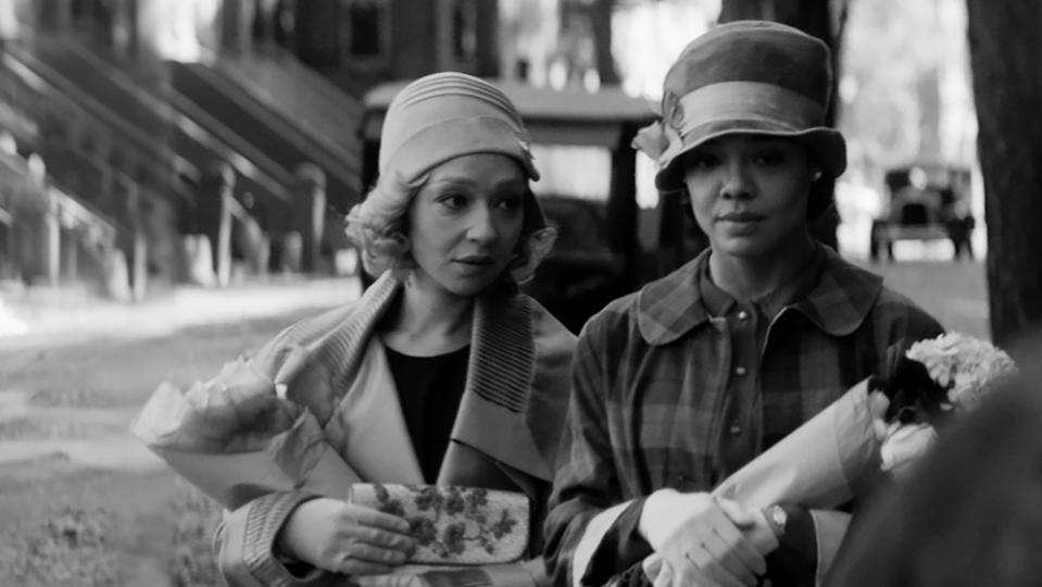Ruth Negga and Tessa Thompson in &#x00201c;Passing,&#x00201d; directed by Rebecca Hall