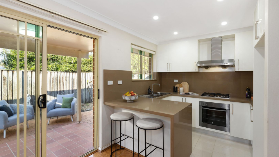 The kitchen of the property in Sydney for sale for $1 million.