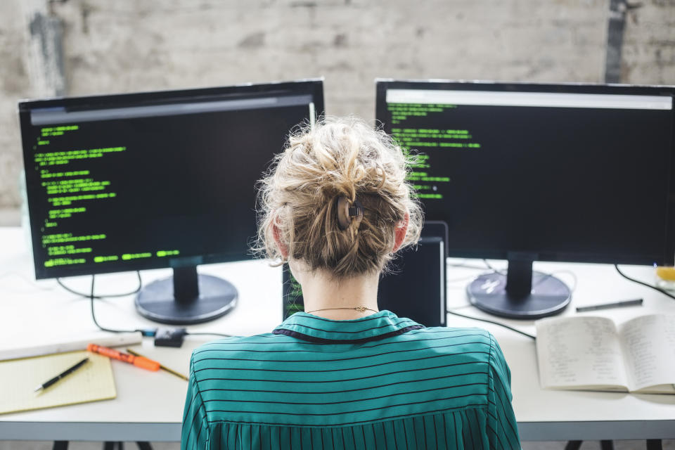 There are so many opportunities in the field of coding. Want to learn? This course in Python is the perfect place to start. (Photo: Getty)