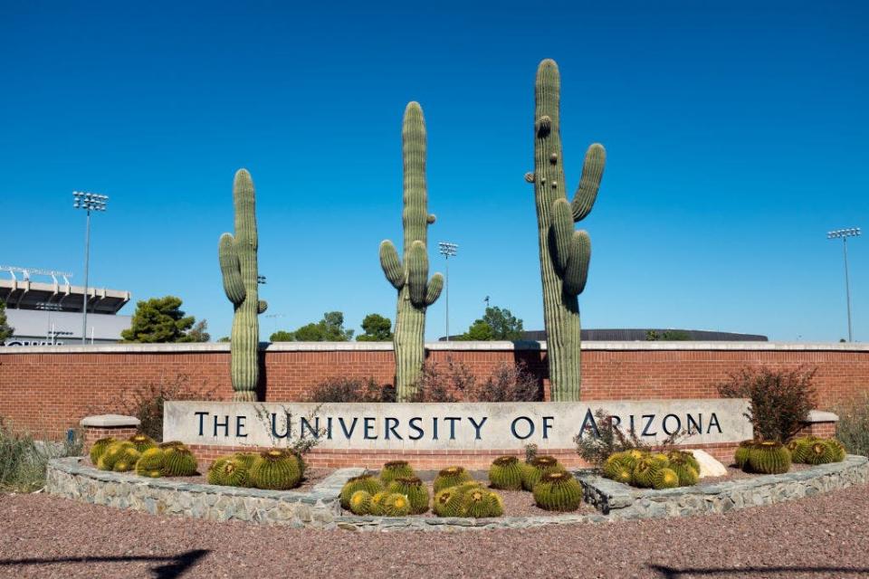 University of Arizona entrance