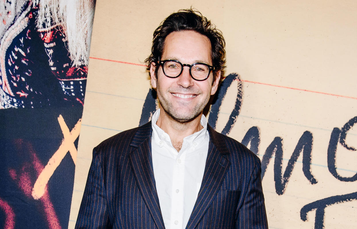 Paul Rudd at the Broadway premiere of 