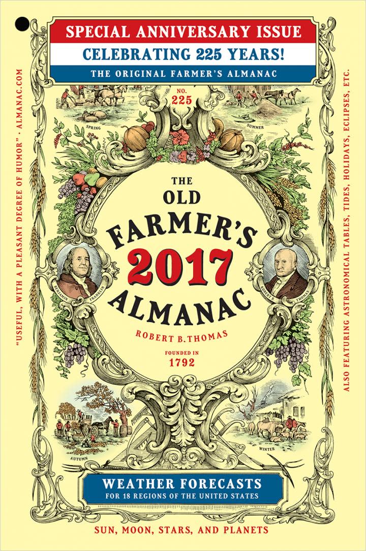 Photo credit: Courtesy of the Old Farmer's Almanac