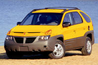 <p>The Aztek was a <strong>crossover SUV</strong>, and in many ways rather a good one. People who bought it generally liked it. The problem was that hardly anyone bought it. The reason for not buying it was that it looked very strange. It is frequently referred to as one of the <strong>ugliest cars ever sold</strong> by a major manufacturer, and is still regarded as one of the oddest of all oddballs even though it was discontinued in 2005.</p><p>Notably, the <strong>Buick Rendezvous</strong>, which was more or less the same vehicle but with more conventional styling, outsold the Aztek by virtually three-to-one: 316,000 were sold against the Aztek’s 120,000.</p>