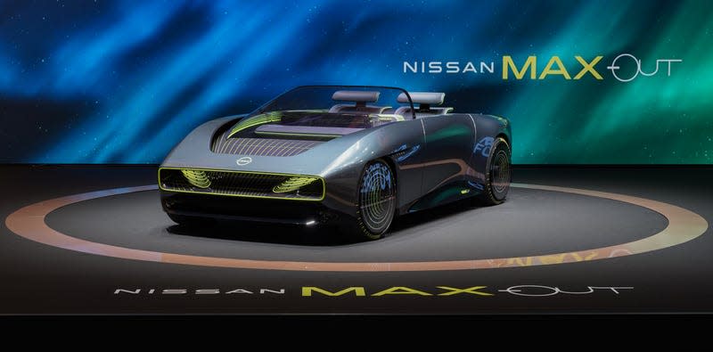 Nissan Max-Out electric convertible concept