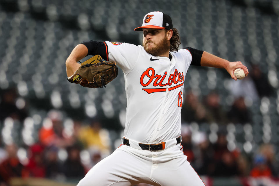 Cole Irvin is an intriguing two-start option for fantasy baseball managers this week. (Photo by Scott Taetsch/Getty Images)