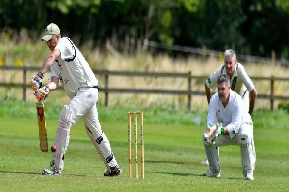 Lee Barrett cracked 77 not out for Gargrave in a one-sided cup win over Sutton at the weekend. <i>(Image: Andy Garbutt.)</i>