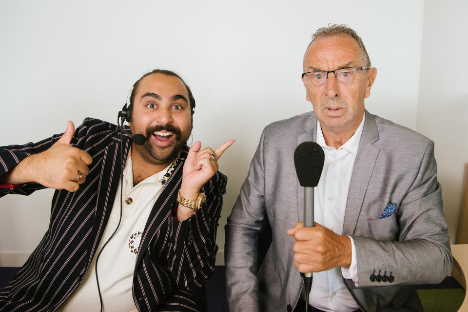 Chabuddy G has teamed up with commentating legend David Lloyd