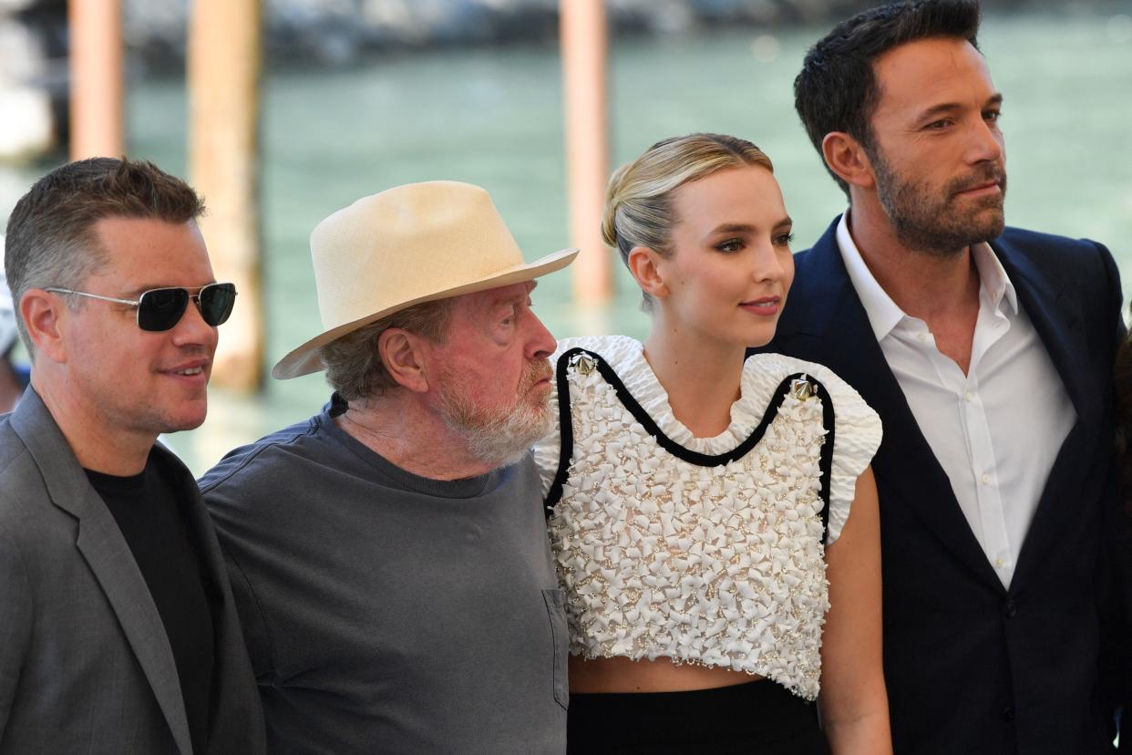 'El último duelo' de Ridley Scott con Matt Damon, Jodie Comer, Ben Affleck y Adam Driver mereció pasar a la historia del cine como un clásico épico en lugar del fracaso de taquilla que fue en 2021. (Foto de Filippo Monteforte/AFP via Getty Images)