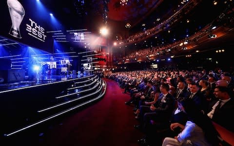 A general view during The Best FIFA Football Awards at The London Palladium - Credit: FIFA