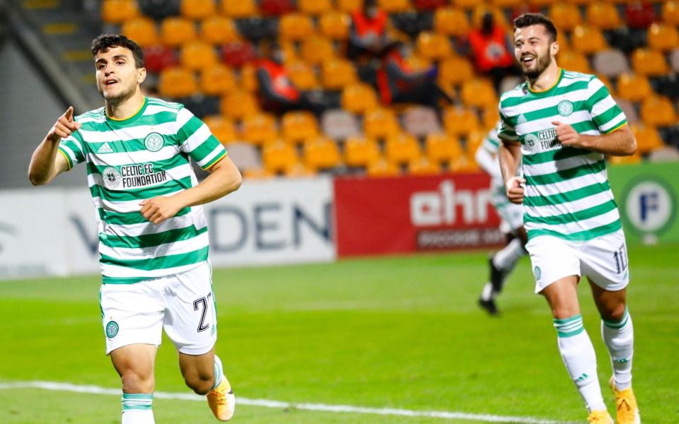 Mohamed Elyounoussi helped Celtic beat Riga this week - SHUTTERSTOCK