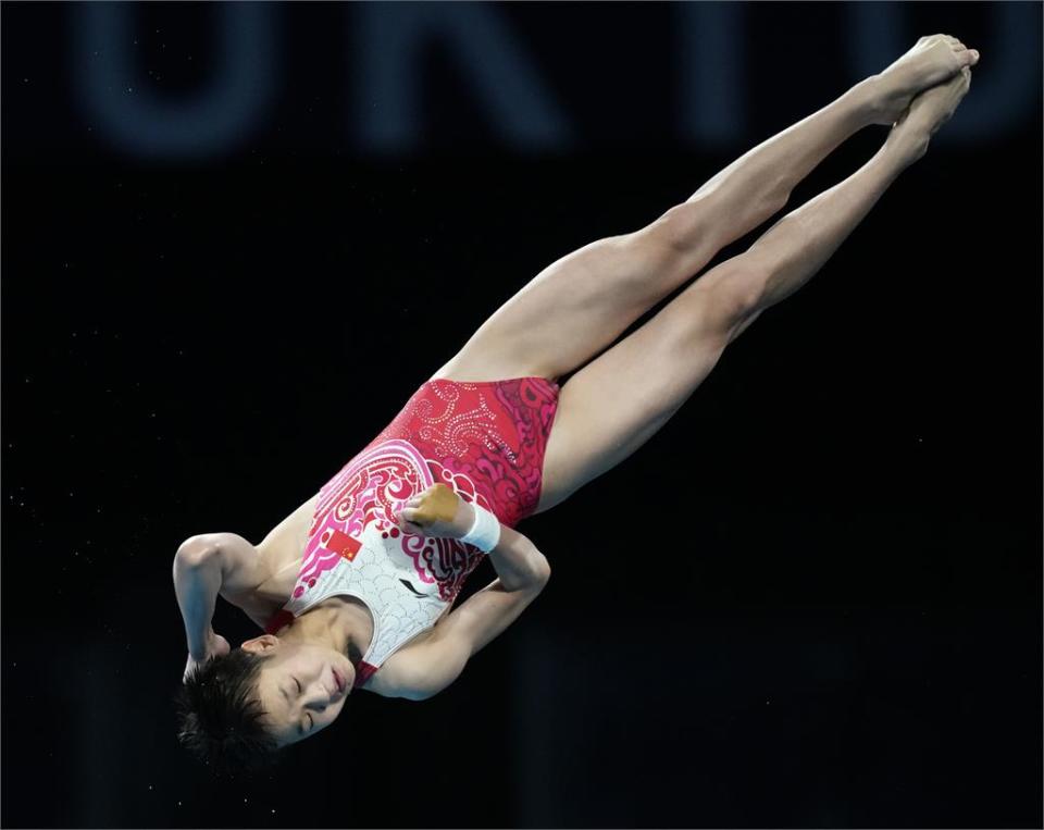 東奧／中國14歲跳水天才直攻金牌　3跳全滿分神級表現破世界紀錄
