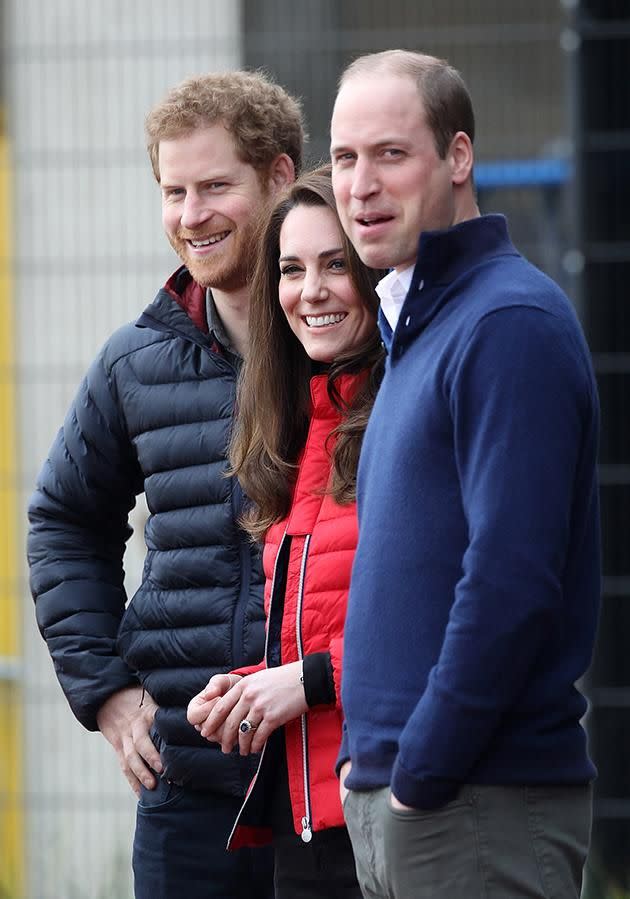 The royals will take part in the London Marathon. Photo: Getty