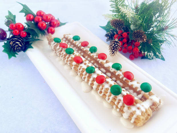 <p>Gingerbread Churro from California Churro at Downtown Disney District</p><p>Disney</p>