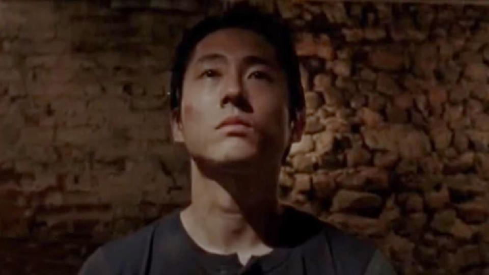 Maggie And Glenn's Containment By The Governor