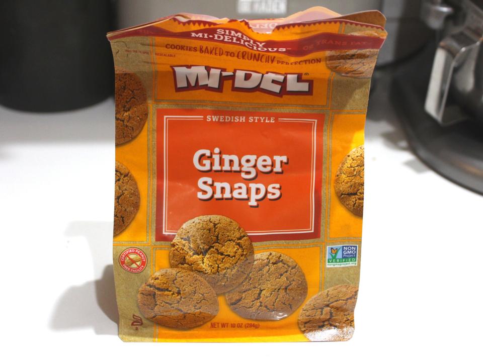 ginger snap cookies