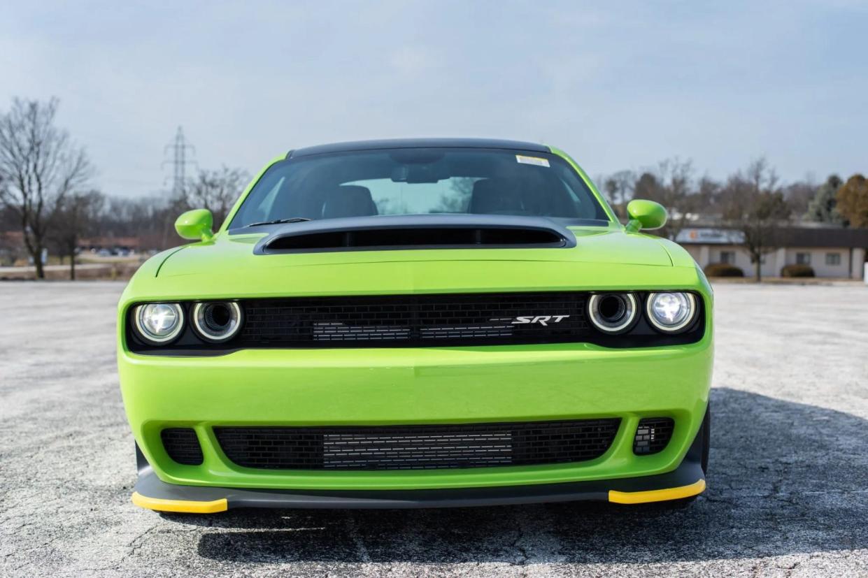 Stetler Dodge Jeep Ram, owner by Jack Giambalvo dealership, is auctioning off this Dodge Challenger Demon, a limited-edition muscle car, to raise money for the York County Food Bank.