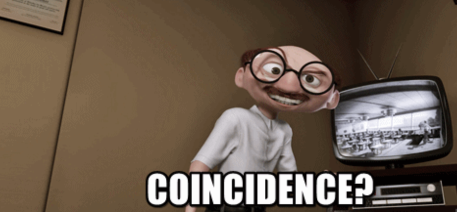 "Coincidence?"