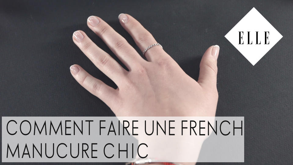 Comment se faire une french manucure chic ?