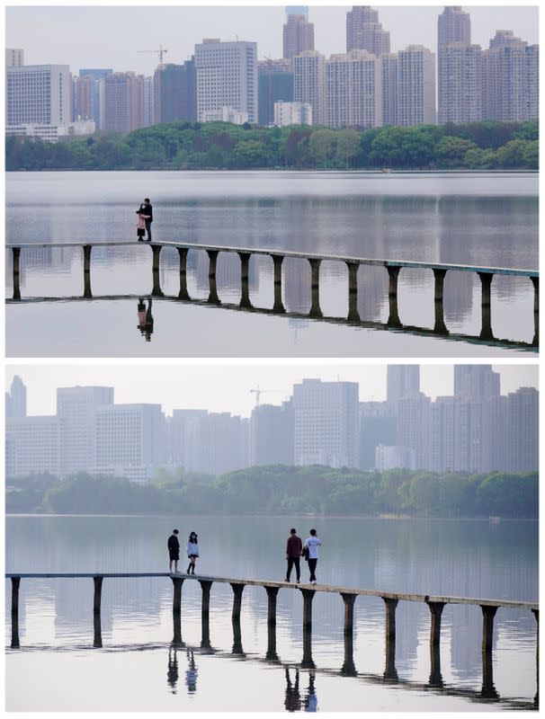 The Wider Image: Before and After: life is slowly reemerging in Wuhan