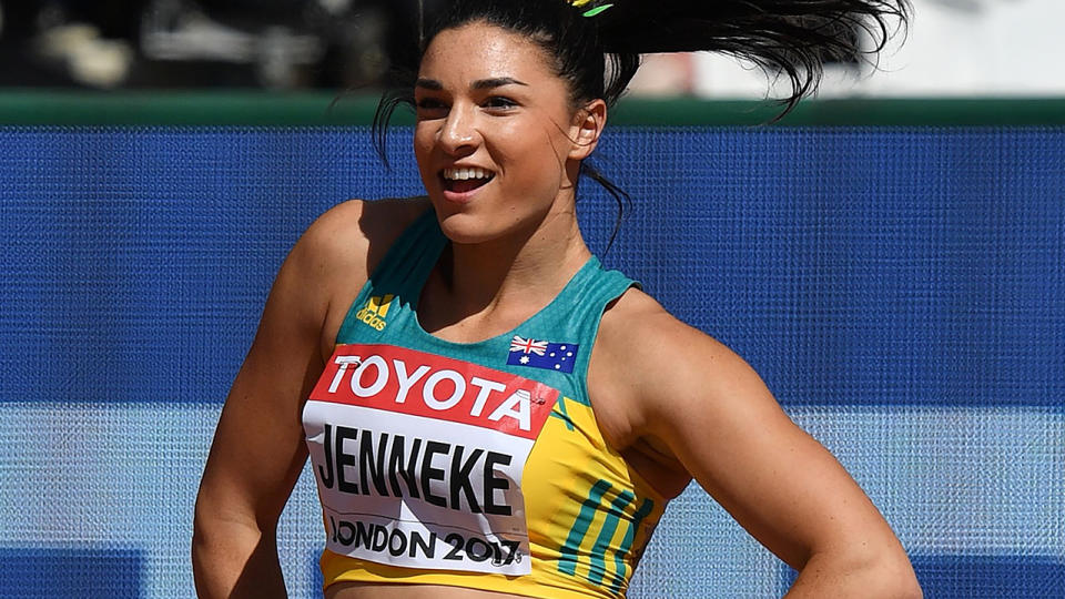 Jenneke is stepping away from athletics for a while. Image: Getty