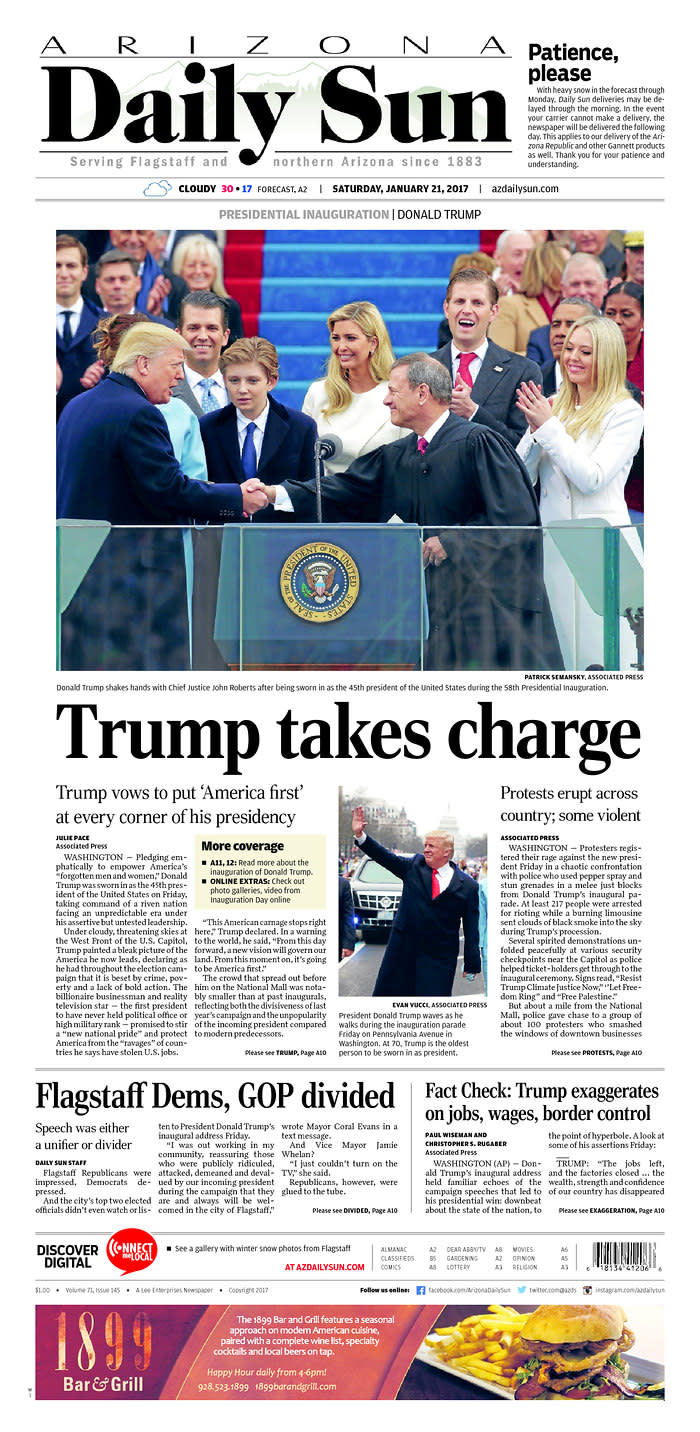 Trump Takes Charge