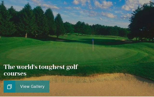 The world's toughest golf courses - by James Corrigan