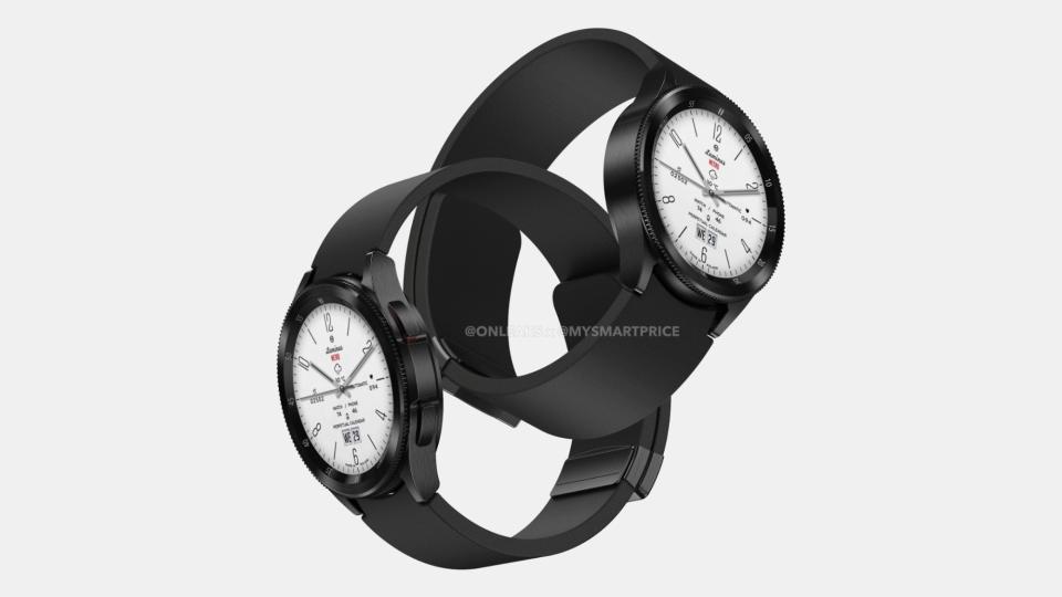 Galaxy Watch 6 Classic renders