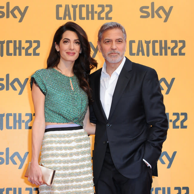 Amal and George Clooney credit:Bang Showbiz