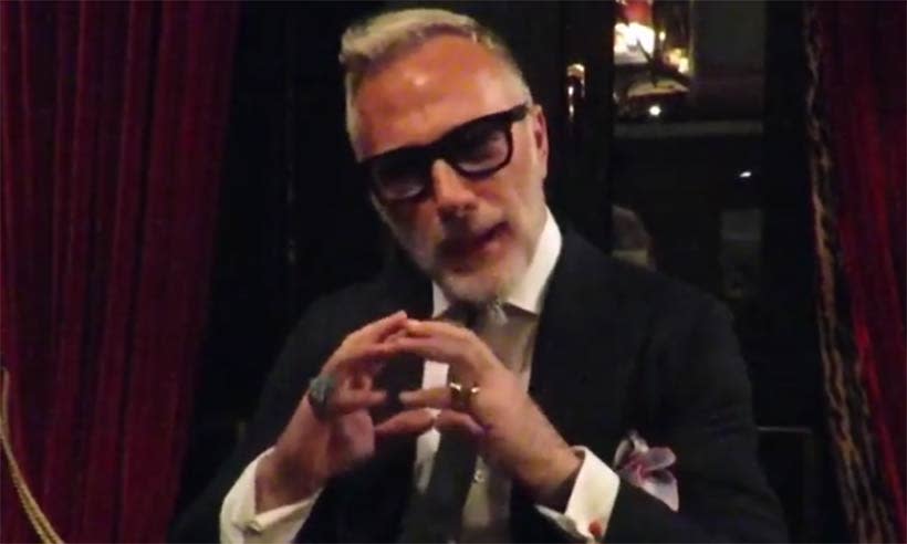 Italian businessman Gianluca Vacchi is back with another hilarious dance routine