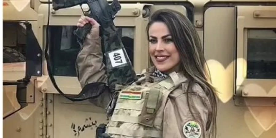 Former Brazilian model, activist, and most recently a volunteer fighter in Ukraine’s International Legion, Thalita Do Valle used to be a sniper in Iraq